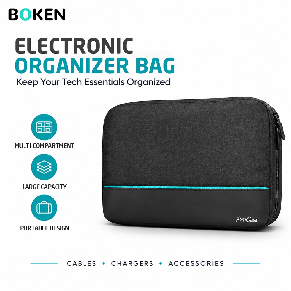 Tech Accessories Storage - Sac organisateur de voyage pour accessoires