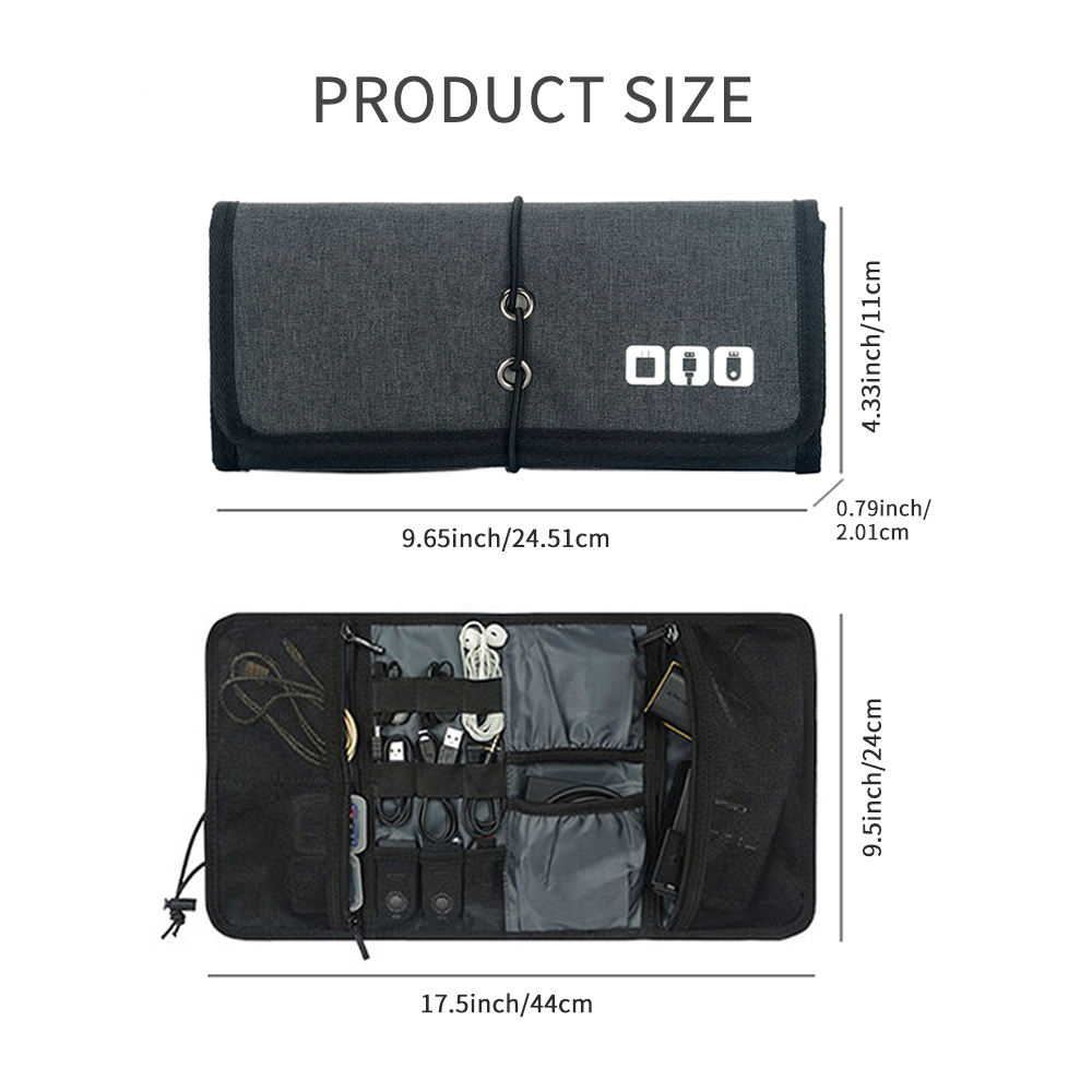 Sac de rangement pour câbles d - Tech Accessories Travel Organizer Pouch avis et prix